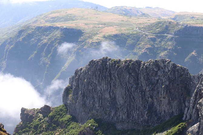 Arieiro Peak, Santo Serra, Cristo Rei in Open Roof 4x4 Experience - Miradouro do Cristo Rei do Garajau: sea views with a sense of place