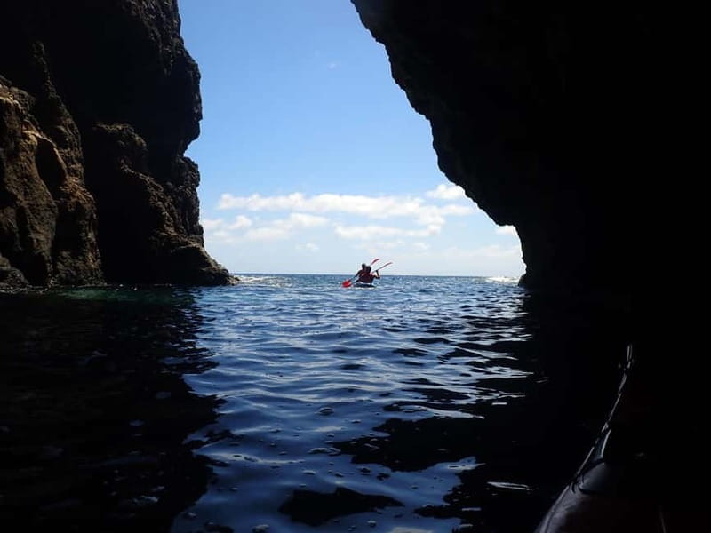 Calheta Kayak Tour - Cal Islet and Hidden Caves: The Private Slice Feeling