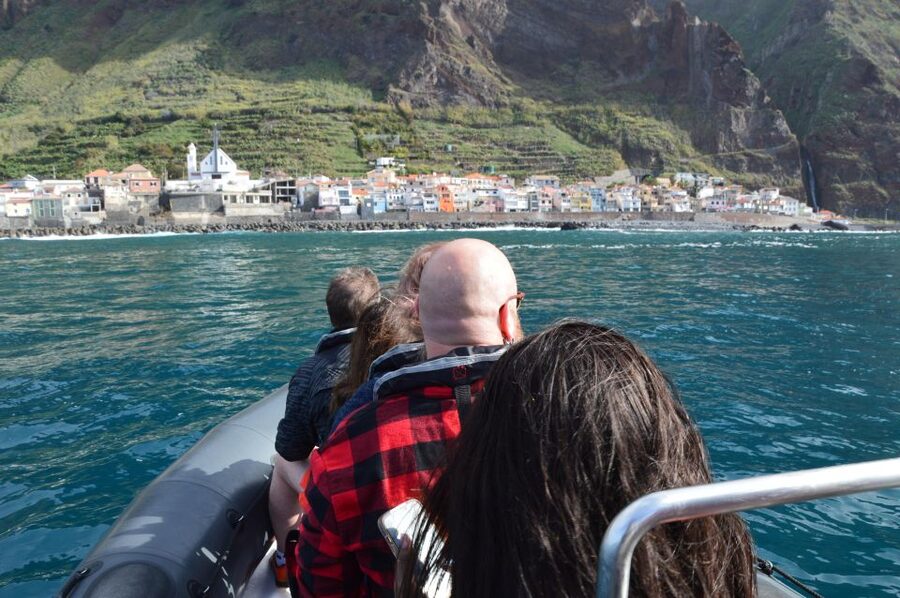 Calheta: Whale & dolphin watching small groups designer tour - Safety Briefing And The Start of The Coastal Cruise