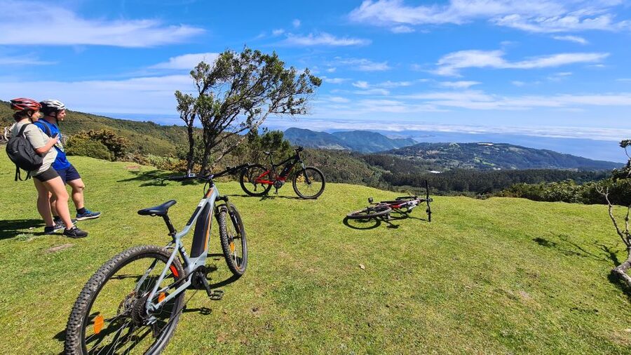 Camacha: Levada Trail e-Bike Guided Tour - Camacha pickup and the e-bike setup that keeps the ride stress-free