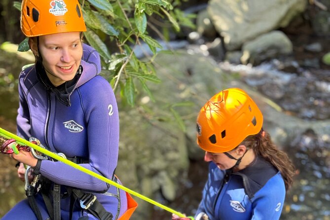 Canyoning at Camacha Madeira Island - Entering the Canyon Route: Progressive Water Obstacles