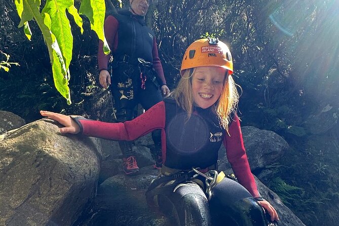 Canyoning Experience Level I Beginners in Ribeira das Cales - The 12-Meter Rappel Moment: How to Make It Feel Manageable