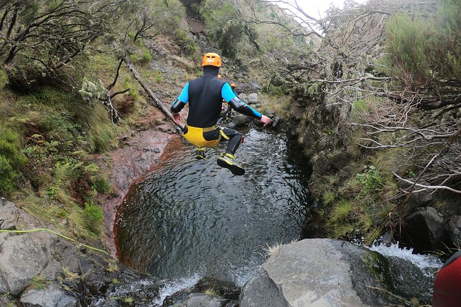 Canyoning in Madeira: Ribeira das Cales - Funchal Ecological Park - The Madeira canyoning setting at Ribeira das Cales