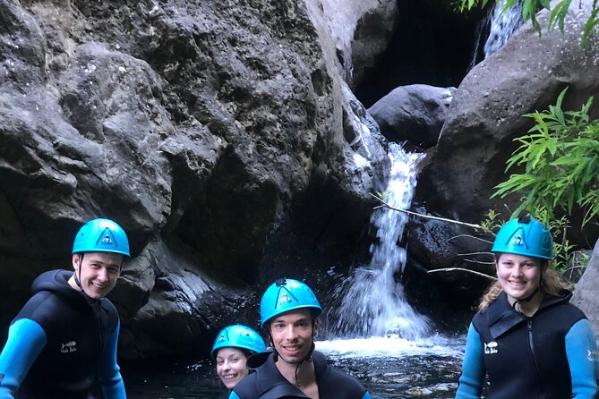 Canyoning Madeira Island Level 2 - Curral das Freiras canyoning, what Level 2 means in real life