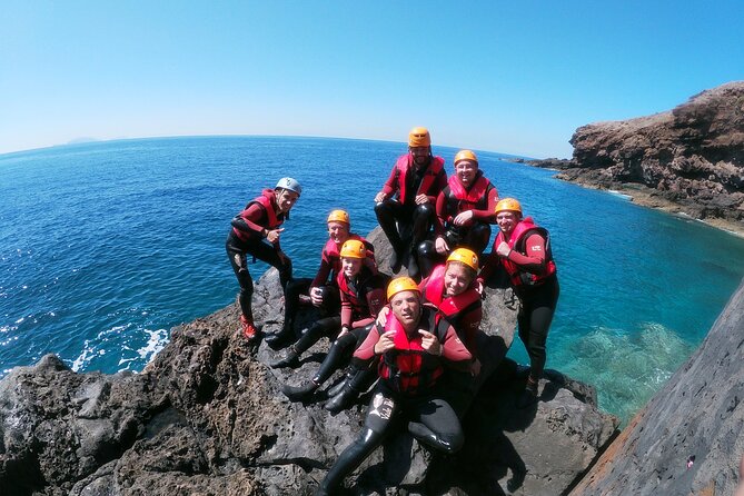Coasteering Tour - Cliff jumping, swimming, scrambling. - Water time, snorkeling, cave exploration, and the rock-scramble part