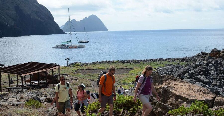 Desertas Islands Full-Day Catamaran Trip from Funchal - Sailing out of Funchal toward the Desertas