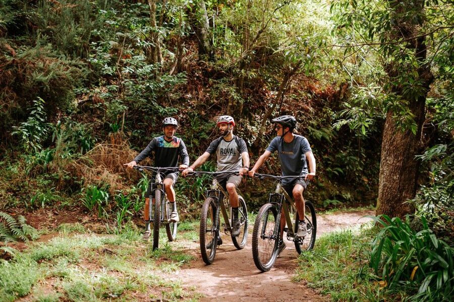 E-Bike Guided Tour - West Side Mountain Biking - Fonte do Bispo to the West Side: Gravel Options and Singletrack Chances