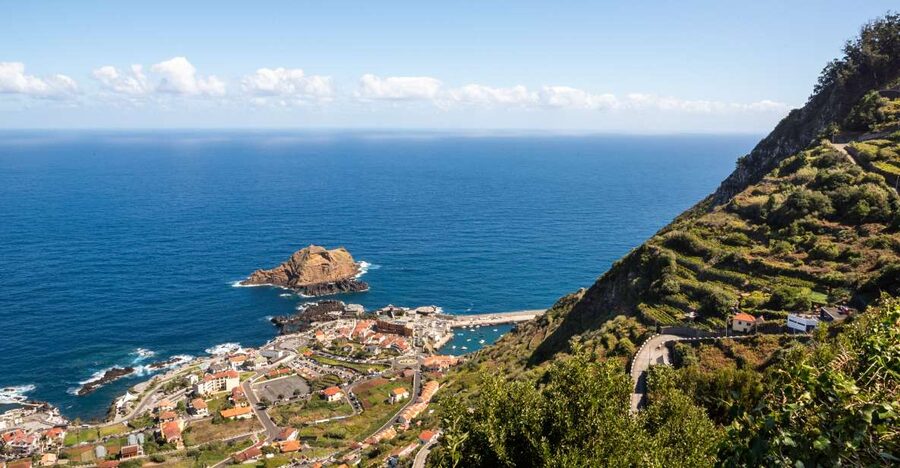 From Funchal: Best of Madeira's West Tour - North coast drama: where Atlantic rollers paint the cliffs white