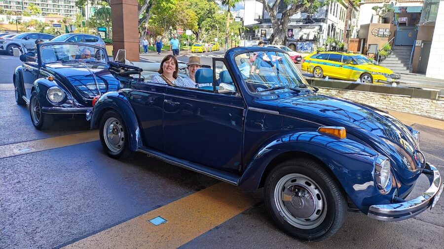From Funchal: Cabo Girão & Poncha Tasting by Classic VW - Pickup in Funchal, then straight into south-coast rhythm