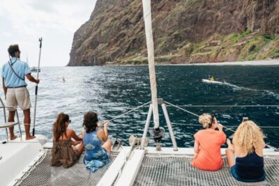 Cabo Girao Sunset Cruise on Luxury Catamaran
