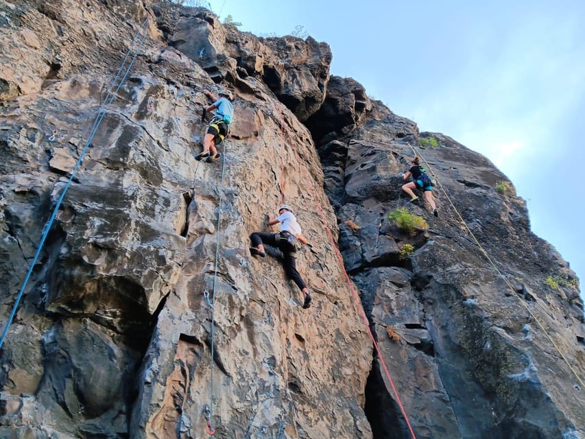 From Funchal: Guided Climbing Tour, with Pick-up - Safety first, with equipment and a certified local guide
