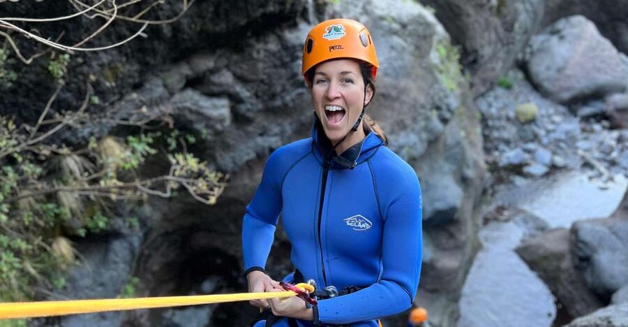 From Funchal: Intermediate Canyoning Adventure (Level 2) - Funchal pickup and the van ride to Curral das Freiras