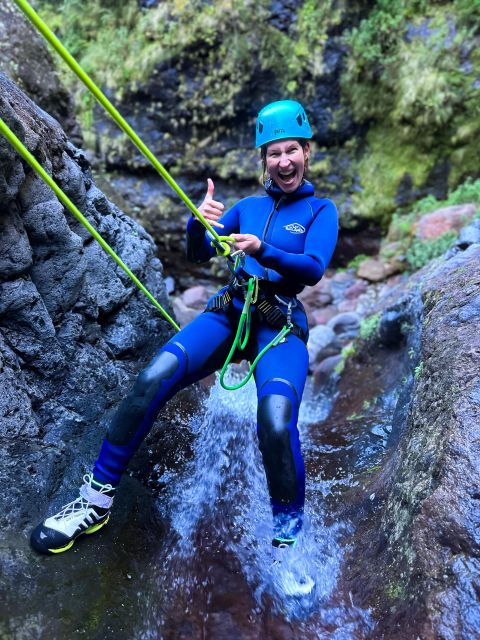 From Funchal: Intermediate (Level 2) Canyoning Adventure - Rappels and Waterfall Drops Up to 18 Meters