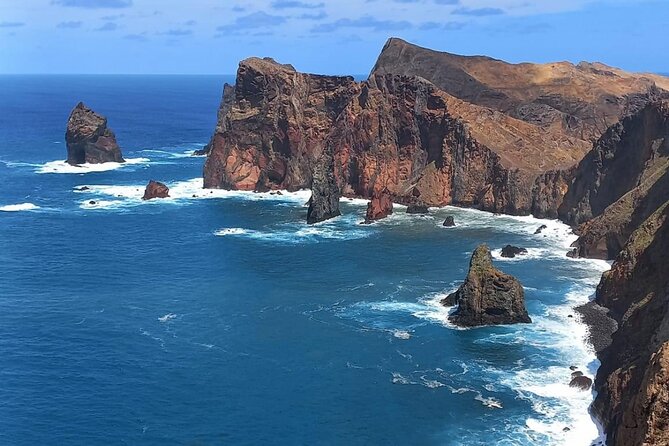 Full day East Adventure Jeep Tour in Madeira Portugal - Porto da Cruz black sand beach for a slower landing