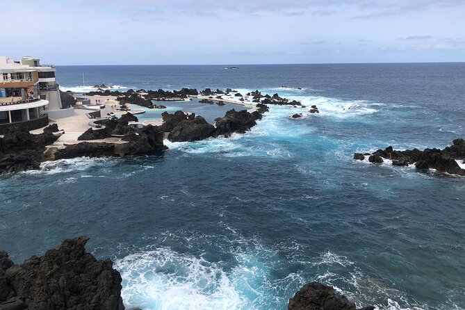 Full day West Adventure Jeep Tour in Madeira Portugal - Poca das Lesmas Black Sand and Natural Pools