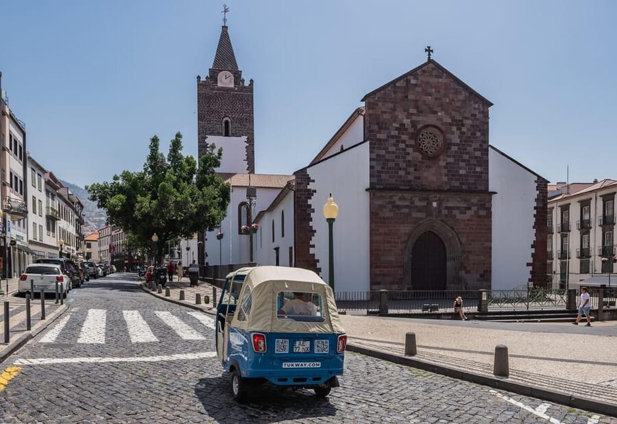 Funchal: 2-Hour Tuk-Tuk Tour with Cable Car Finale - Funchal Cathedral: a classic landmark with just enough time