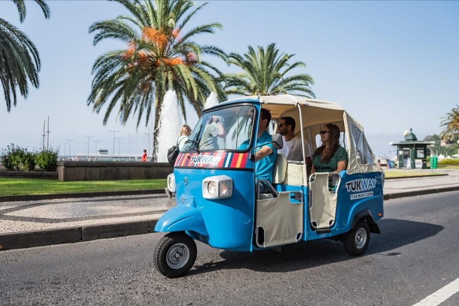 Funchal: 2-Hour Tuk-Tuk Tour with Cable Car Finale - Pickup and pacing through steep streets