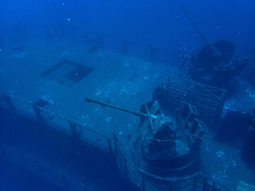Funchal: Advanced Scuba Diving Afonso Cerqueira Wreck - Equipment, tank size, and planning your air budget