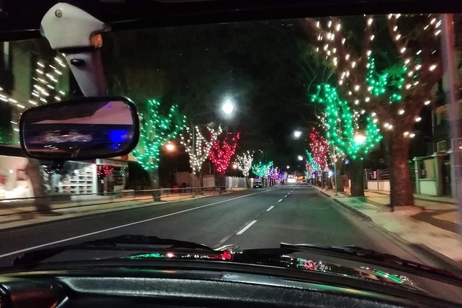 Funchal Christmas lights sightseeing night tour - Funchal Christmas lights at night, minus the walking grind