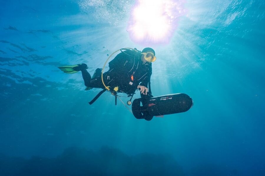 Funchal: DPV- Scooter Dive Adventure - What the guided tour includes underwater, and what it does not