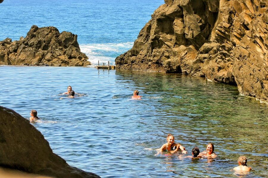 Funchal: Enchanted Terraces, Porto do Moniz & Fanal 4WD Tour - Seixal and São Vicente: Coastal Villages, Viewpoints, and That Waterfall Detour