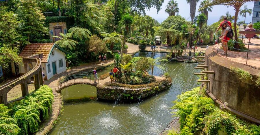 Funchal: Monte Palace Tropical Gardens Tuk Tuk Tour - The viewpoint stop: why it pays to slow down