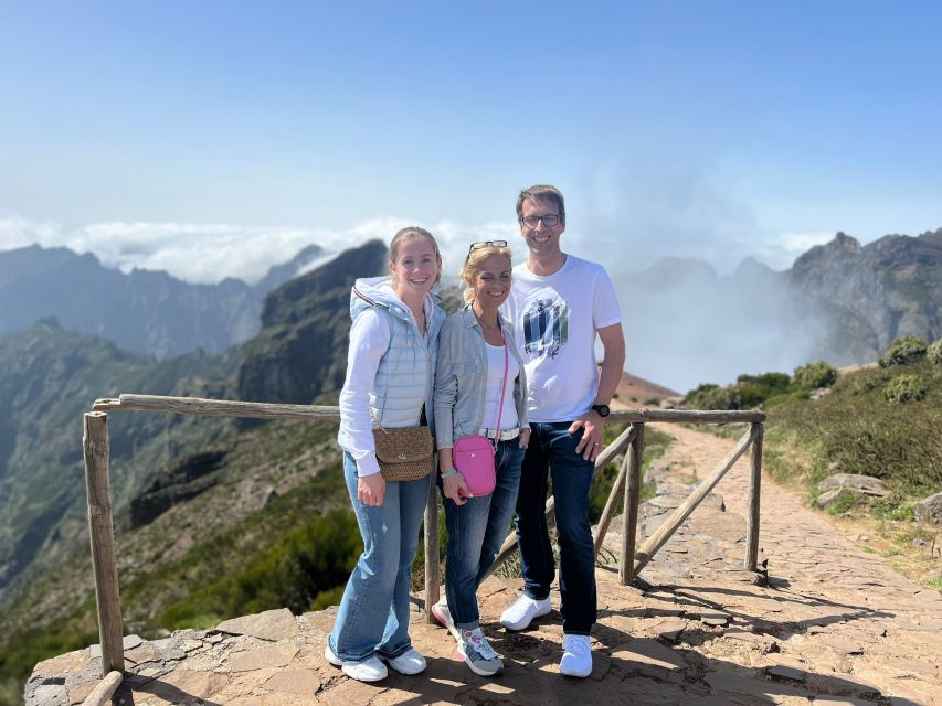 Funchal: Nuns Valley, Safari Tour, & Viewpoints with Sunset - Pico do Areeiro (1818 meters), clouds and the high-alpine feeling