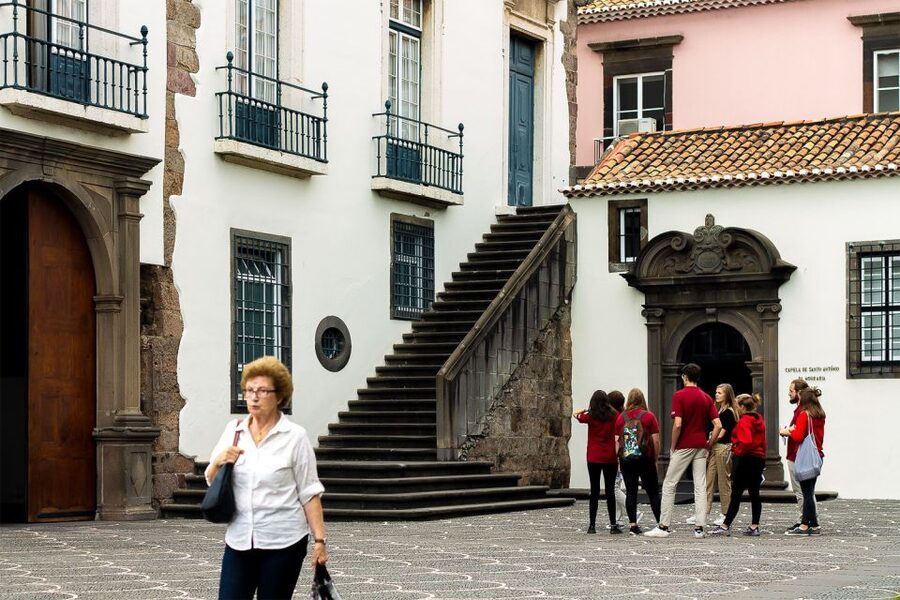 Funchal: Old Town Walking Tour - Where the tour begins at the Jesuits’ College, and why that matters