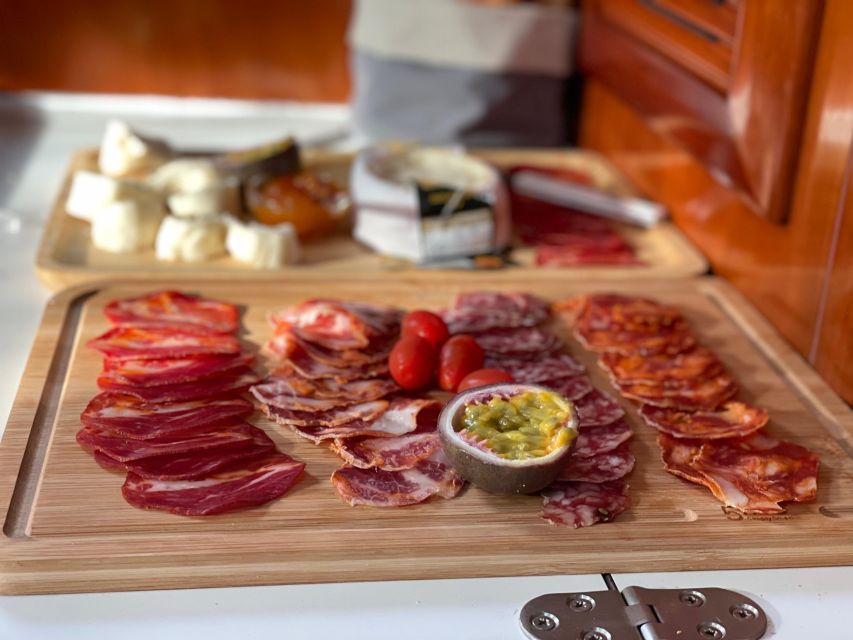 Funchal: Private Sailing Sunrise, Sunset & Moonlight Cruises - The snacks and drinks setup that keeps you comfortable