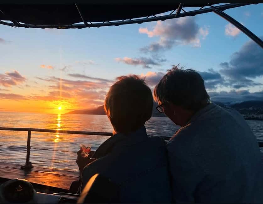 Funchal: Sunset Tour on Traditional Madeiran Boat w/ Drinks - The swim and snorkeling stop: how to make it comfortable