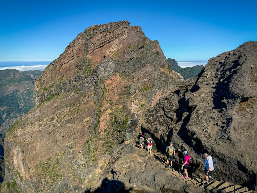 Hiking in Madeira: From Pico Areeiro to Pico Ruivo - The Stairway to Heaven Moment: Where the Route Gets Steeper