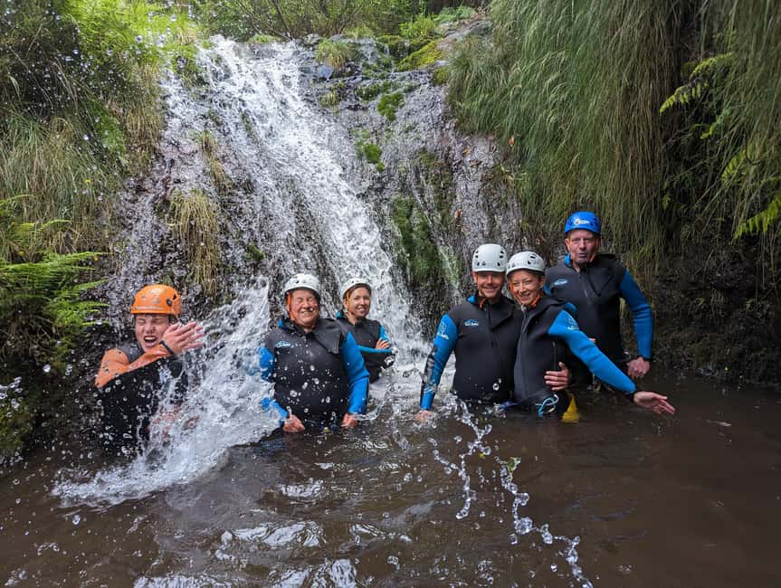 Intermediate Canyoning in Madeira – Jumps, Slides & Rappels - Curral das Freiras and the van ride: getting off the main road
