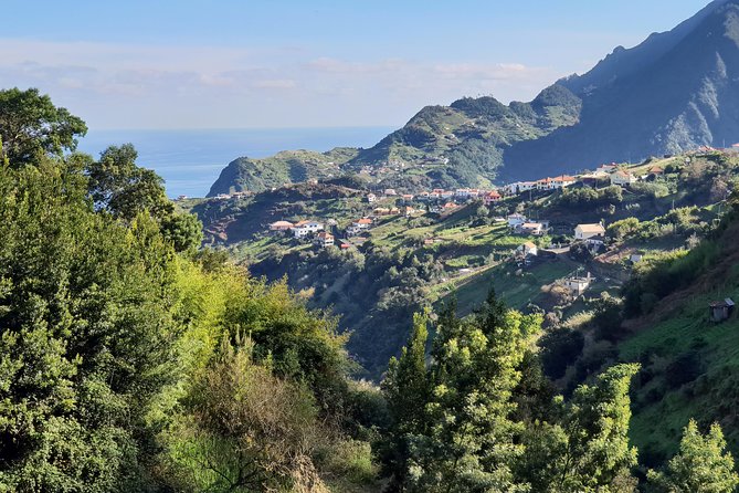 Levada da Referta - Castelejo - Walking the Levada: Terraces, Water, and the View Above Porto da Cruz