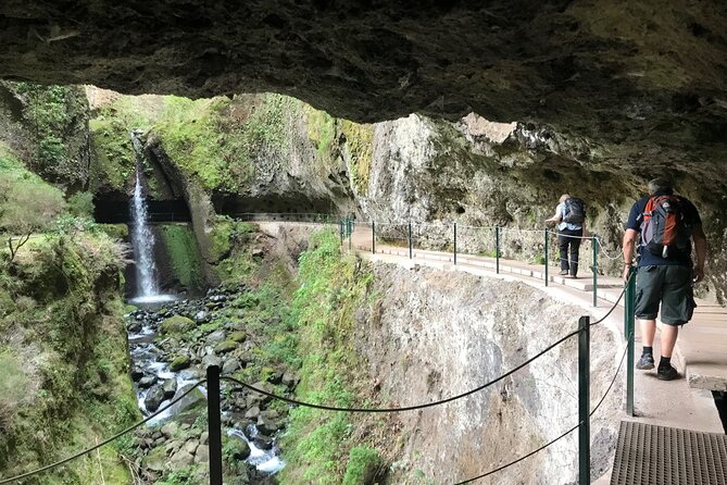 Levada do Moinho and Levada Nova - Private - Levada Nova: Waterfall, Carved Walls, and the Heights Reality Check