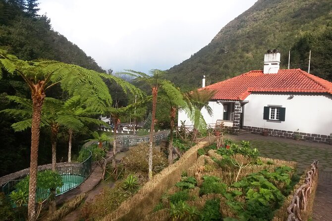 Levada Walk from Ribeiro Frio to Portela - The Lamaceiros stretch: big views toward Porto da Cruz and Eagle Rock