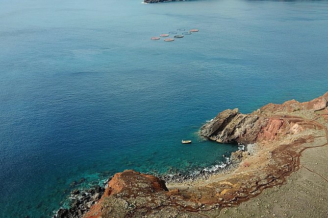 Lighthouse View 2 - Boat Tour Ponta São Lourenço - Prainha black sand beach and the Piedade Dunes fossils