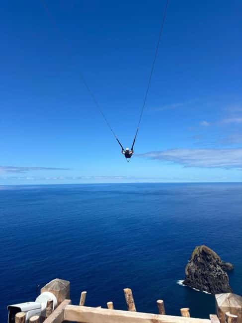 Madeira Adrenaline 4x4 Tour: Zipline, Giant Swing and Seixal - The ancient royal path climb: eucalyptus-road energy and wide-open views