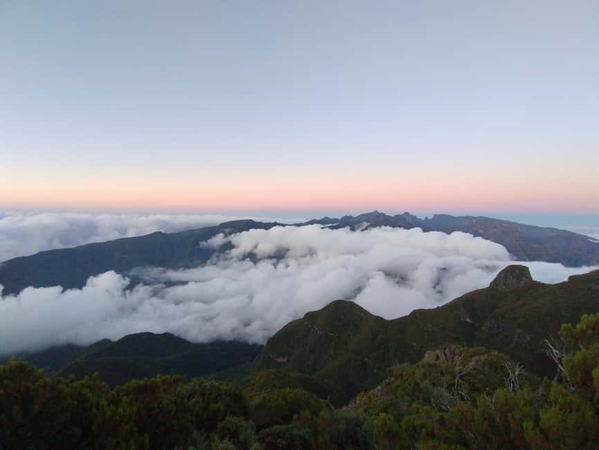 Madeira: Bica da Cana to Encumeada Guided Hike with Pickup - From Bica da Cana pickup to a real start on Paul da Serra
