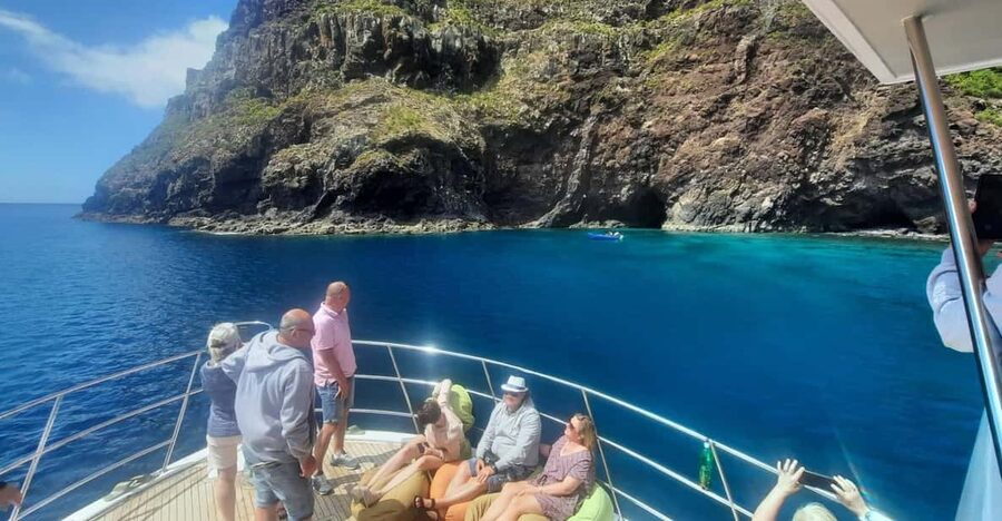 Madeira: Boat Trip with Lunch, Drinks, and Hotel Transfer - Boarding the Boat: Comfort on Deck Without the Waiting Game