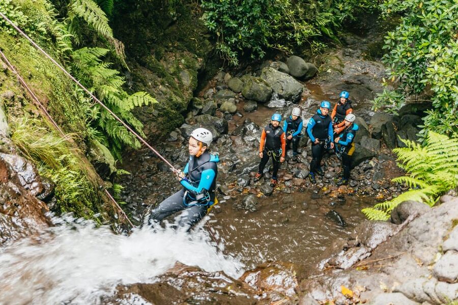 Madeira Canyoning Beginners – Easy & Fun Waterfall Adventure - Madeira Level 1 Canyoning: abseiling without the scary part