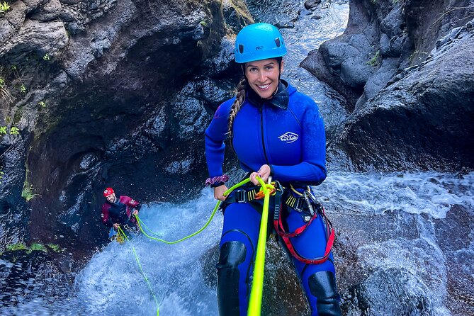 Madeira Canyoning Intermediate - The Intermediate Route in Madeira, From 26-Foot Vertical to 35-Foot Falls