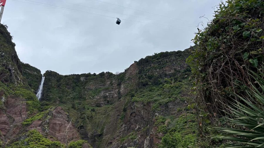 Madeira East Coast Paradise NorthEast Santana and Cable Car - Faial Valley from the electric van: scenery without the slog