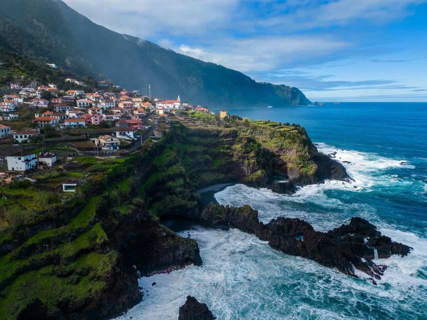 Madeira: Full-Day Jeep Tour, Natural Pools, Seixal & Fanal - São Vicente and Seixal: black sand coast and real swimming time