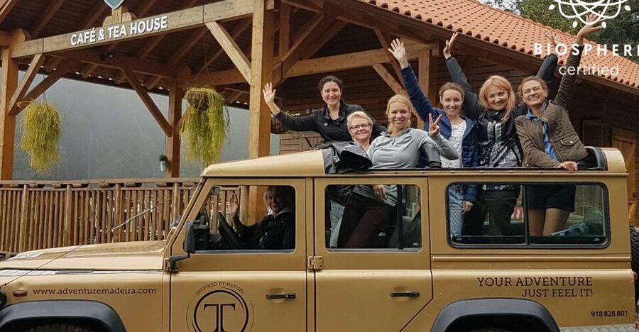 Madeira: Full Day Private Jeep Tour East or West - West route: Cabo Girão glass skywalk, Porto Moniz pools, and Fanal’s magic