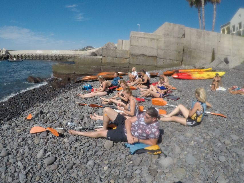 Madeira: Garajau Nature Reserve Kayak and Snorkel Tour - Paddling toward Lazareto: the secluded beach break you remember