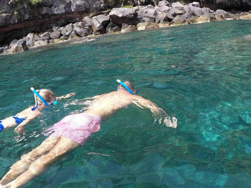 Madeira: Garajau Nature Reserve Kayak and Snorkel Tour - Snorkeling in crystal-clear water, plus a kayak fallback