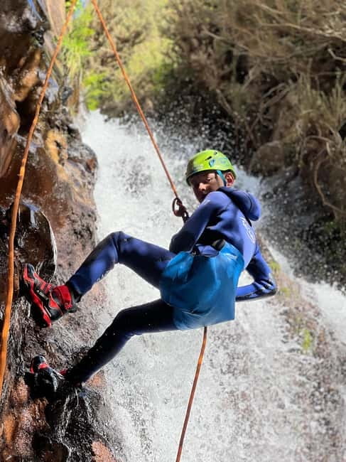 Madeira: Intermediate Canyoning Tour - Small Groups Only - Madeira by water: waterfall descents and natural pools