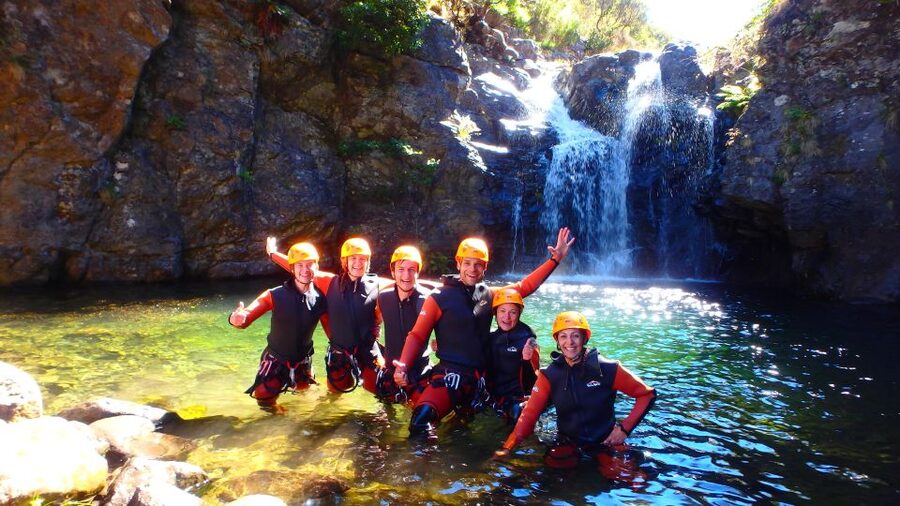 Madeira: Intermediate (Level 2) Canyoning Experience - Ribeira do Cidrão: 8 waterfalls, pools, and the rhythm of rappels