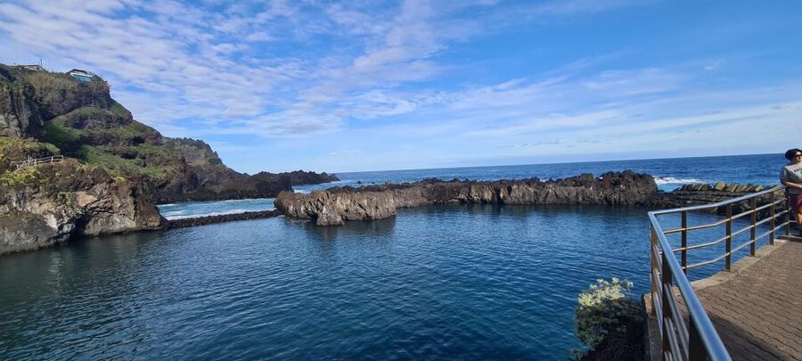 Madeira island full day tour - Ribeira da Janela, Porto Moniz pools, and the volcanic coastline vibe