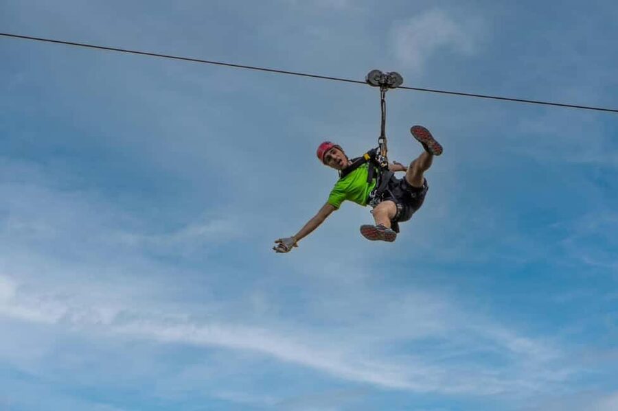 Madeira: Jeep Tour with Zipline, Swing, and Volcanic Pools - Serra de Água and Véu da Noiva: waterfalls and cliffy viewpoints